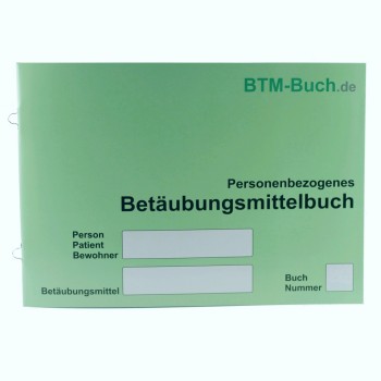 Personenbezogenes BTM-Buch