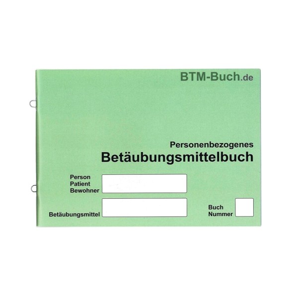 Personenbezogenes BTM-Buch 100 Stück